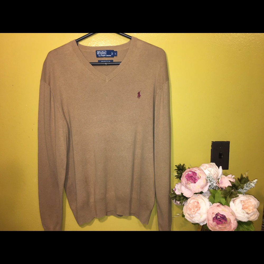 Ralph Lauren v neck sweater